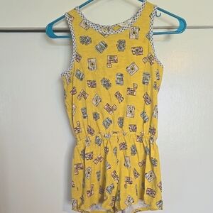 MJ Yellow Romper